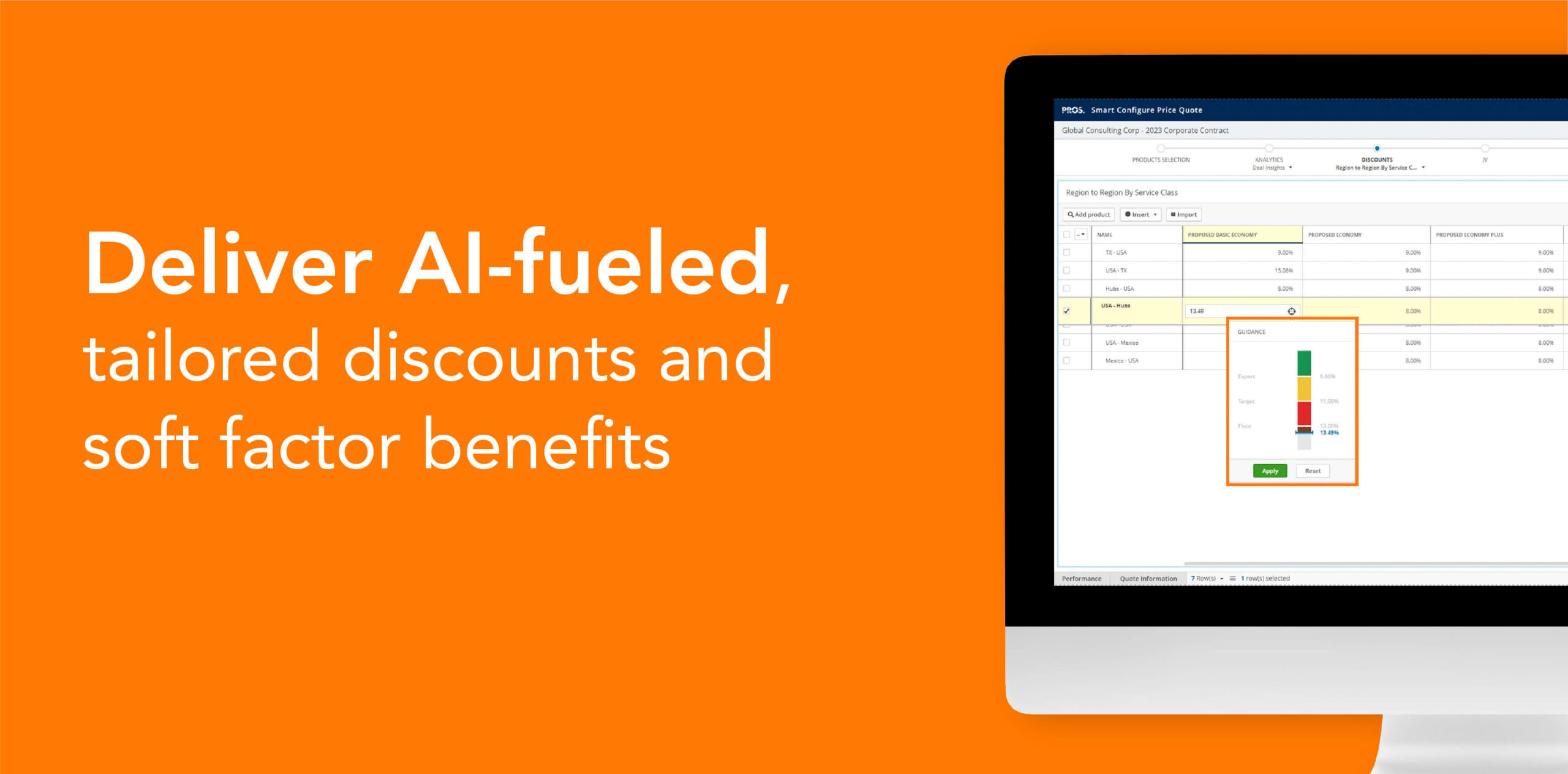 Deliver AI-fueled discounts graphic