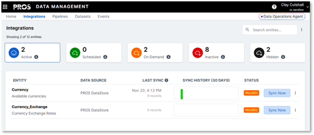 Data Management Example