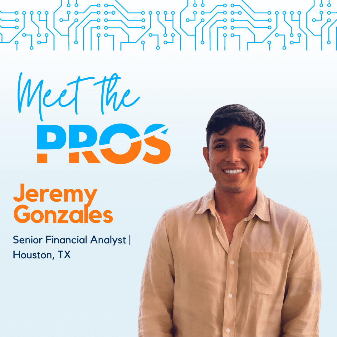 Meet the PROS: Jeremy Gonzales