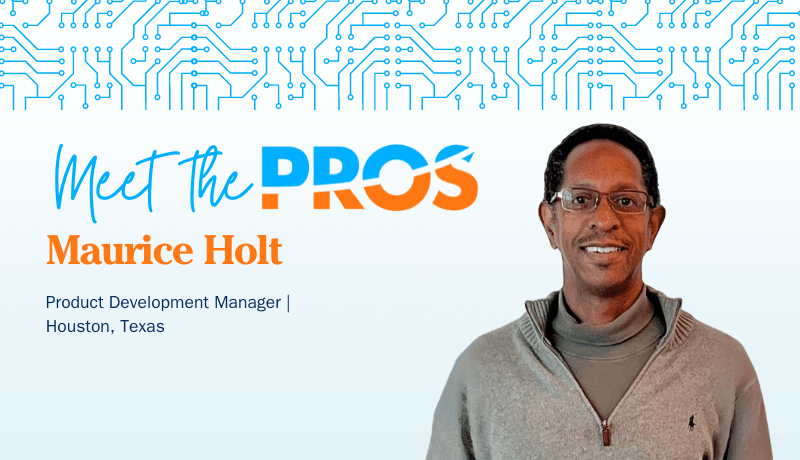 Meet the PROS: Maurice Holt