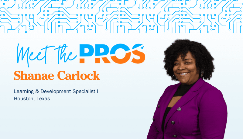 Meet the PROS: Shanae Carlock